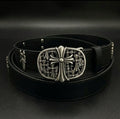 Chrome CEMETERY CROSS BELT