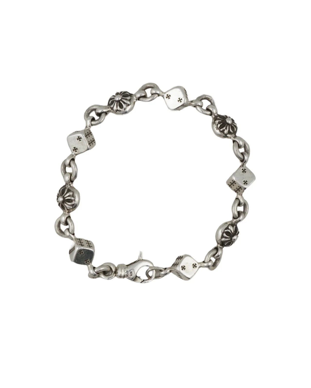 Chrome Hearts Dice & Cross Bracelet