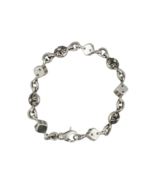 Chrome Hearts Dice & Cross Bracelet
