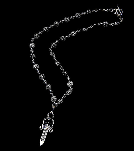 Chrome Hearts Rosary Necklace