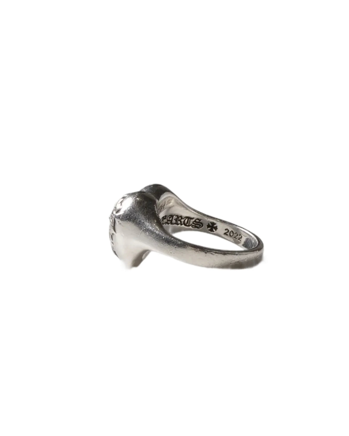 Chrome Hearts RIP Heart Cemetery Ring