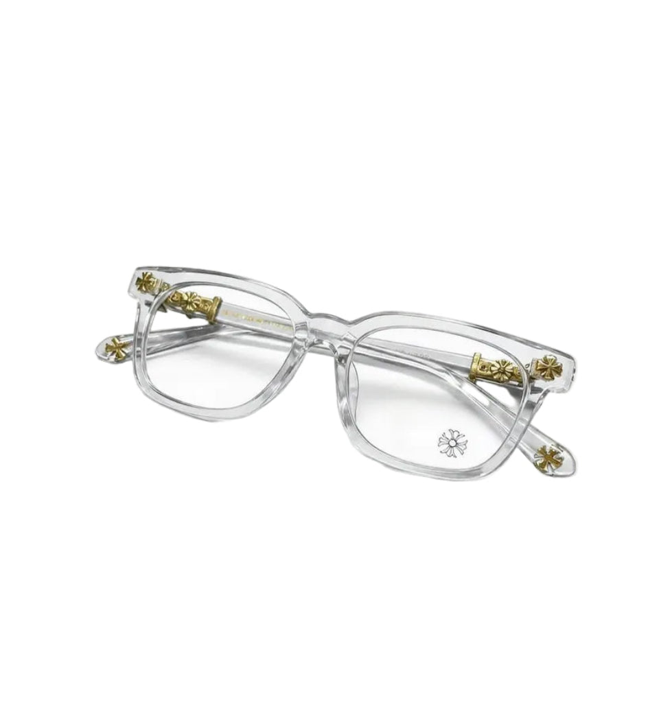 CHROME GLASSES V2 (GOLD)