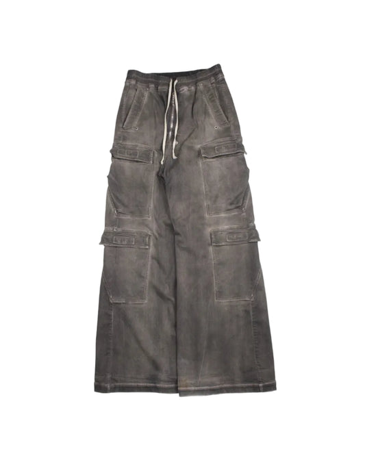 Rick Owens Double Cargo Jumbo Bela Pants