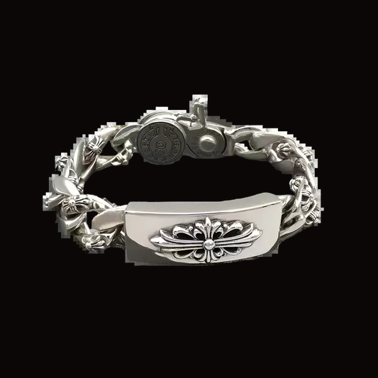 CHROME HEARTS Floral ID Bracelet