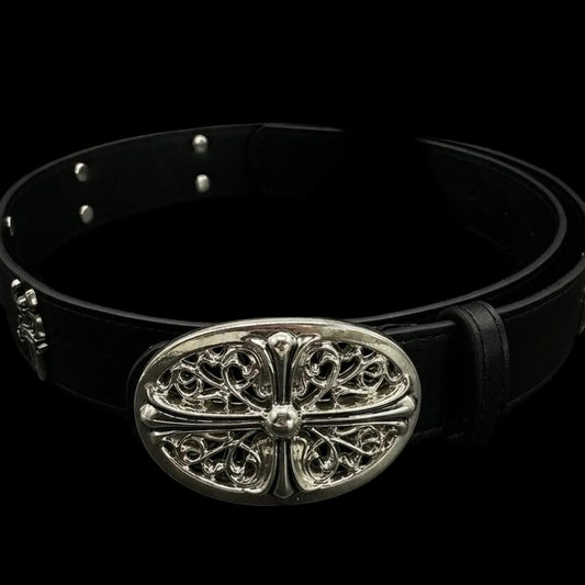 CHROME HEARTS CROSS BUCKLE BELT